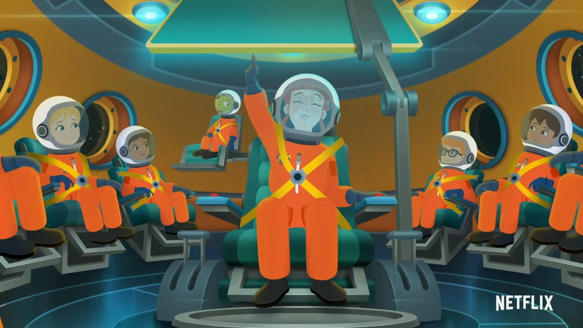 Chuyến xe khoa học kỳ thú: Trạm vũ trụ (The Magic School Bus Rides Again Kids In Space)